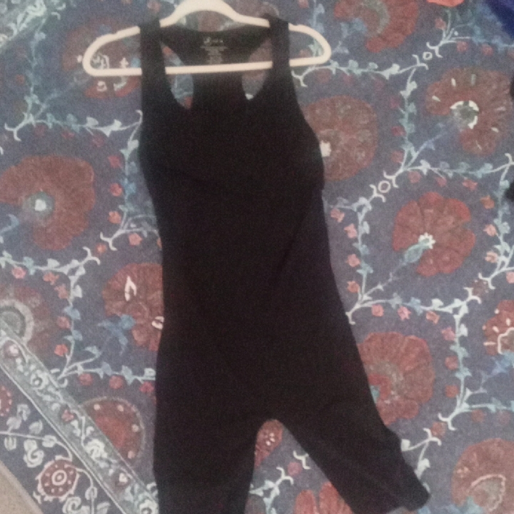 Black Sleeveless Jumpsuit